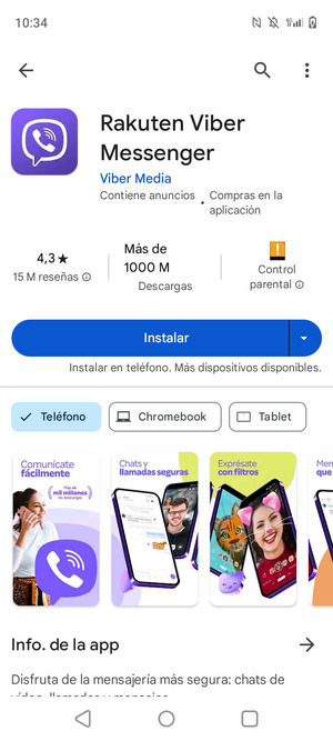 Seleccione Instalar