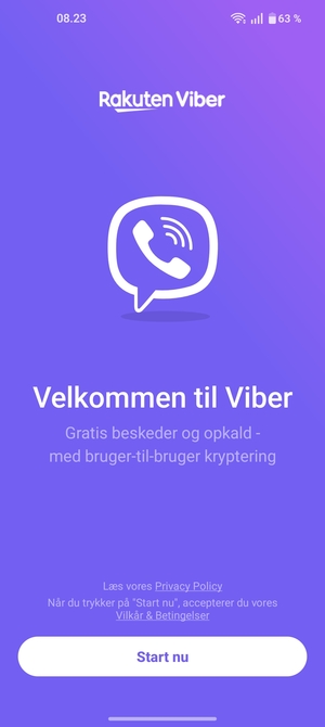 Din app er klar til brug