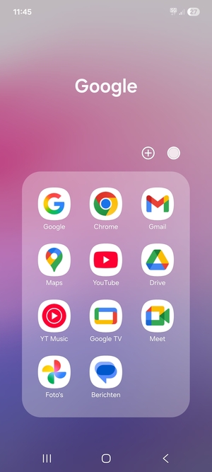 Selecteer Gmail