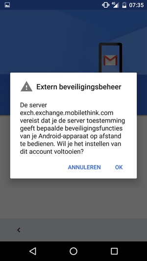 Selecteer OK