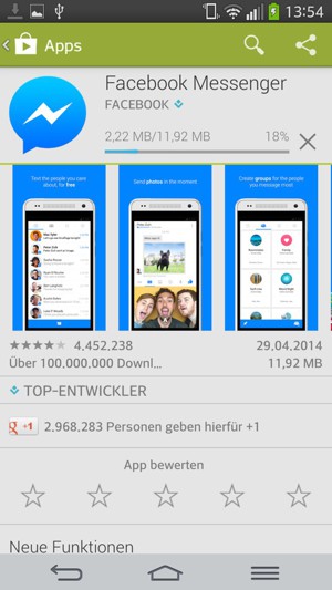 Warten Sie, bis der Installationsprozess  beendet ist