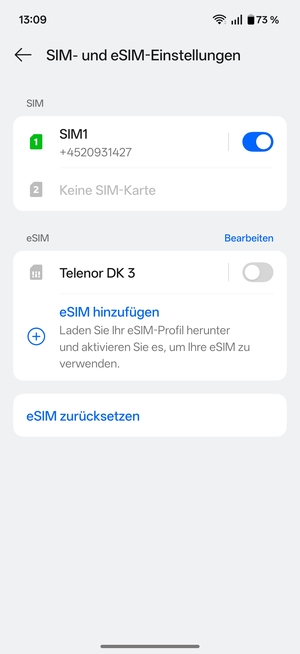 Schalten Sie Public ein