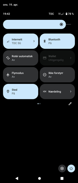 Slå av Bluetooth