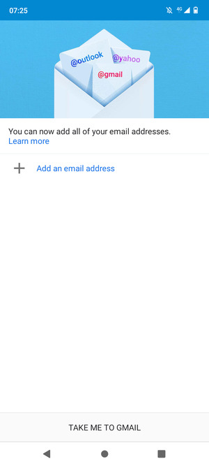 Select Add an email address