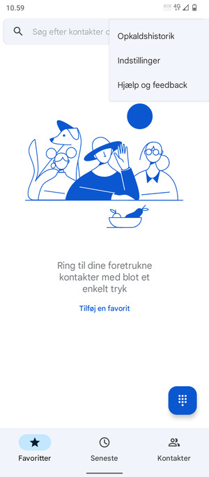 Vælg Indstillinger