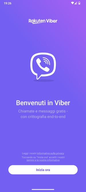 L'app è pronta per l'uso