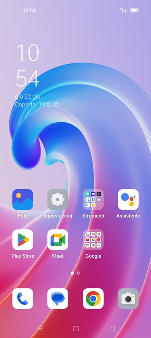 Seleziona Impostazioni