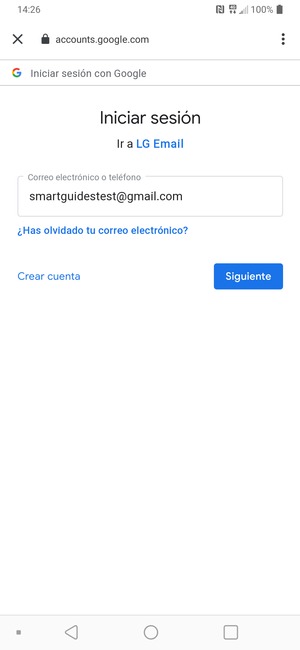 Seleccione Siguiente