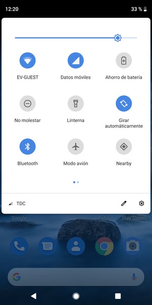 Desactive Wi-Fi y Bluetooth