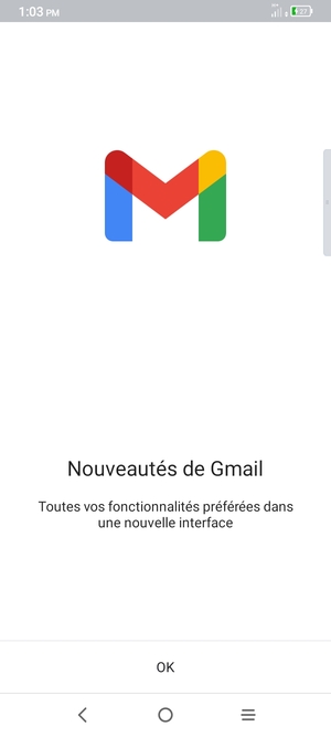 Sélectionnez OK