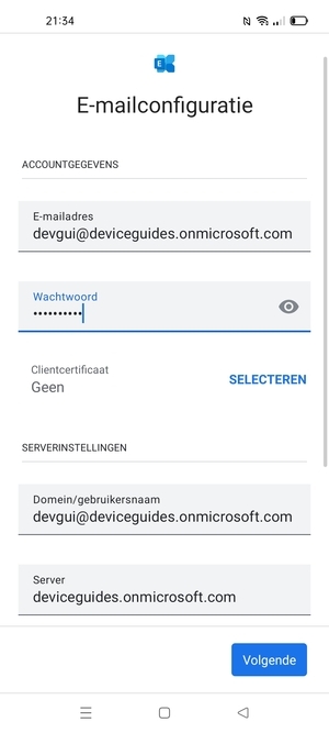 Voer uw wachtwoord in