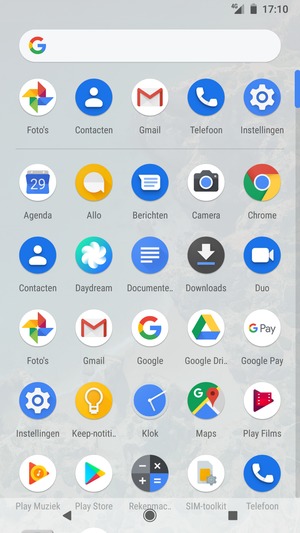Selecteer Gmail