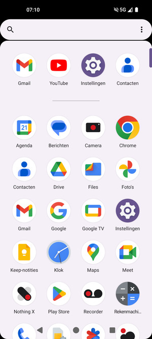 Selecteer Instellingen