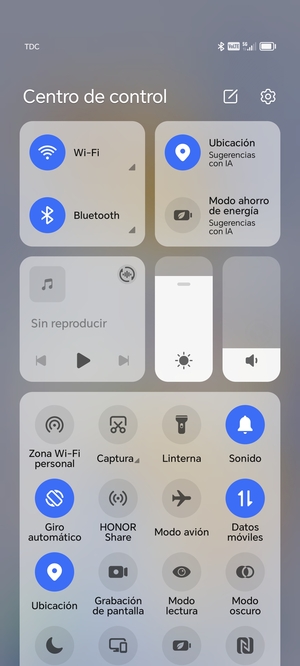 Desactive Wi-Fi y Bluetooth