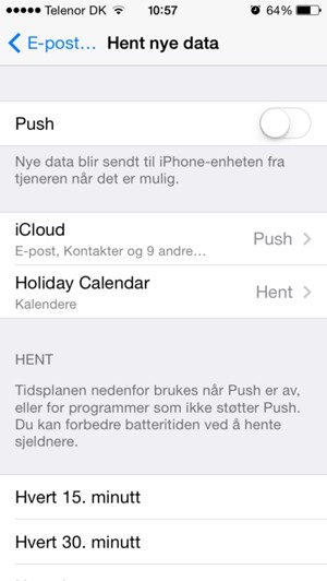 Angi Push til AV