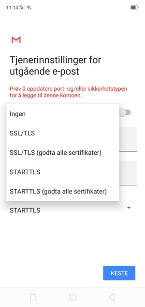 Velg Ingen
