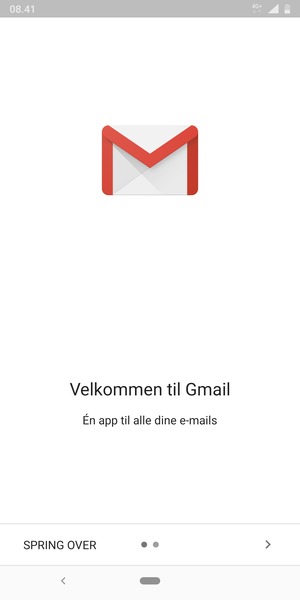 Vælg NÆSTE