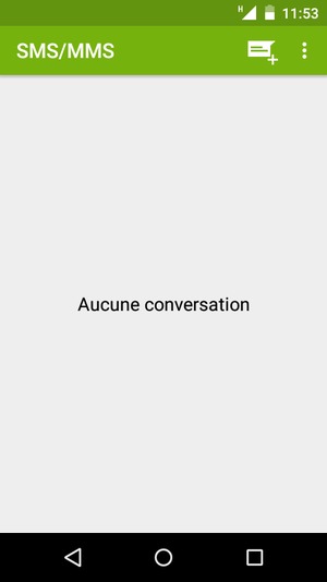 Sélectionnez le bouton du Menu
