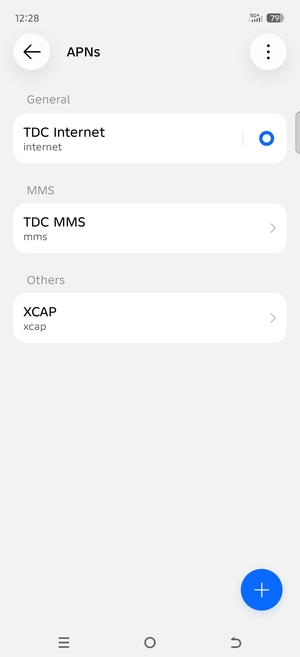 Select the Menu button