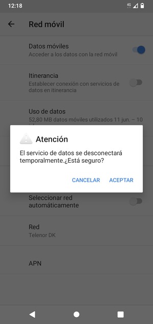Seleccione ACEPTAR