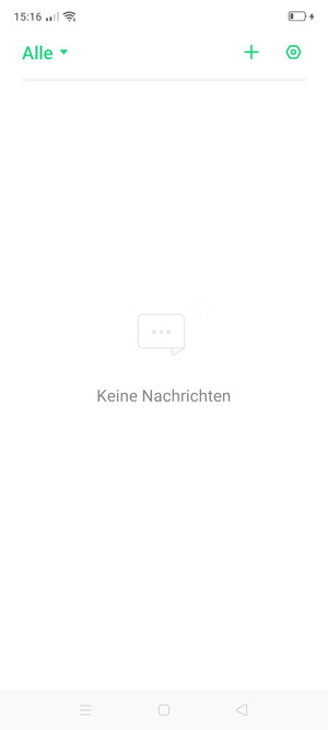 Wählen Sie die Einstellungen-Taste