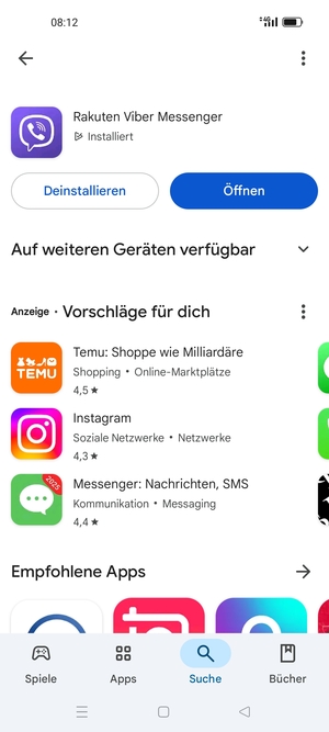 Wählen Sie Öffnen