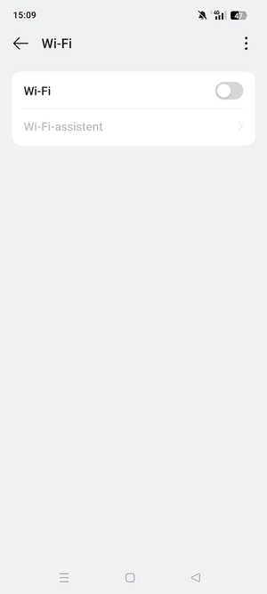 Slå Wi-Fi på