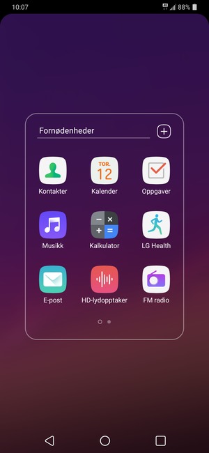 Velg Kontakter