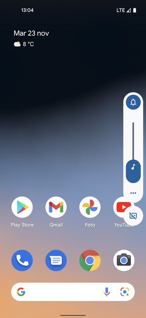 Per modificare le impostazioni dell'audio, seleziona Suono