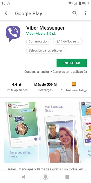 Seleccione INSTALAR