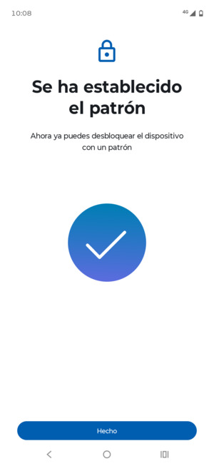 Seleccione Hecho
