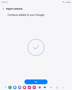 Select OK
