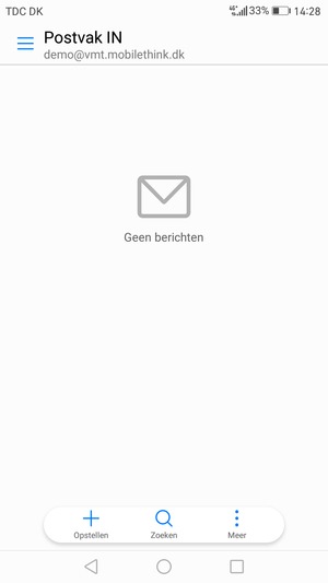 Uw account is klaar voor gebruik