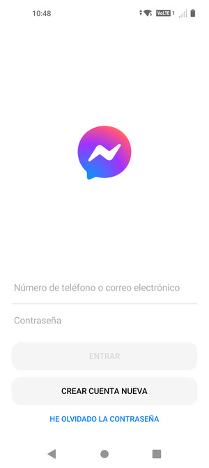Su aplicación está lista para usar