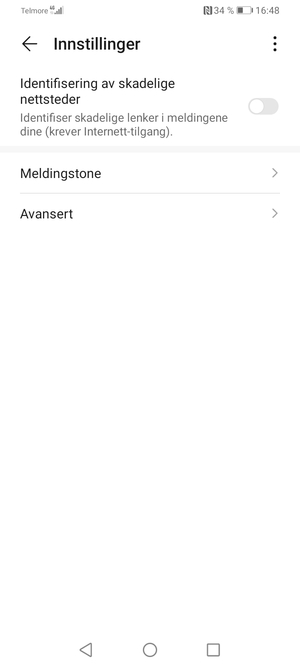 Velg Avansert