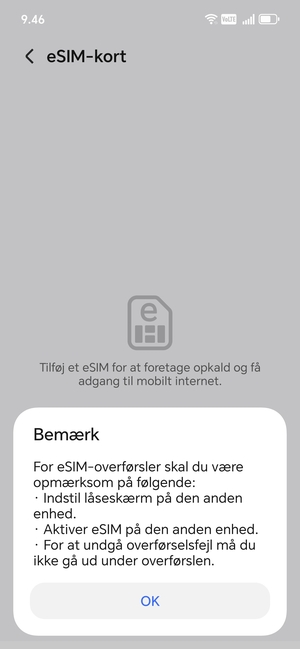Vælg OK