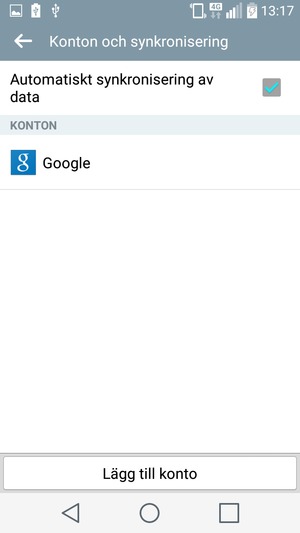 Välj Google