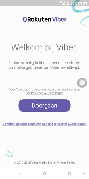 Uw app is klaar voor gebruik