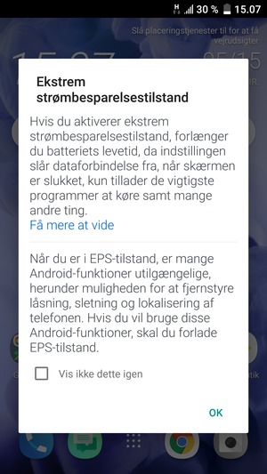 Vælg OK