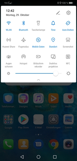 Schalten Sie WLAN und Bluetooth aus