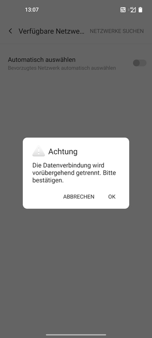 Wählen Sie OK