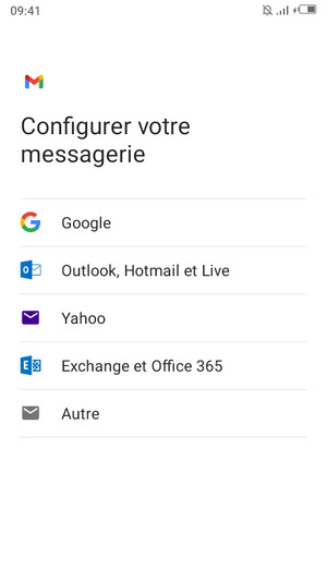 Sélectionnez Autre