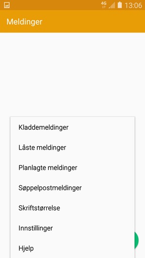 Velg Innstillinger