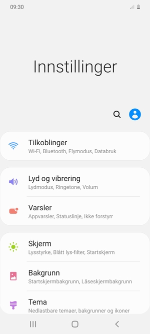 Velg Tilkoblinger