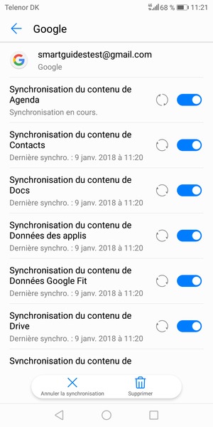 Vos contacts Google vont maintenant être synchronisés avec votre smartphone