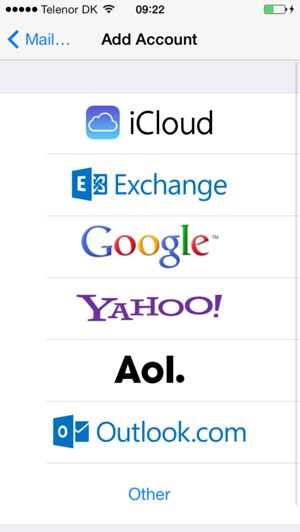 Select Other