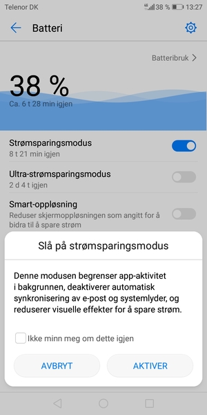 Velg AKTIVER