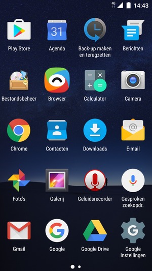 Selecteer E-mail