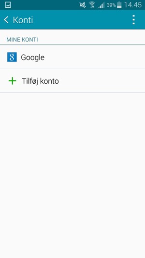 Vælg Google