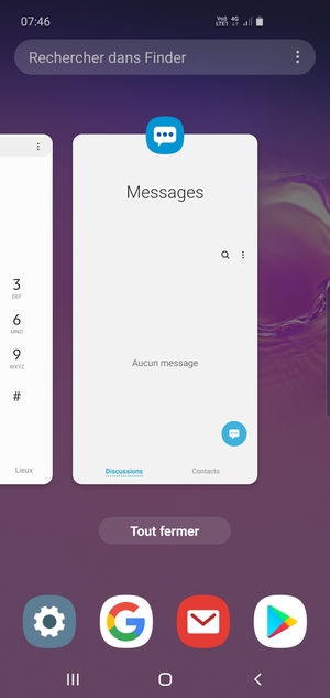 Sélectionnez Tout fermer